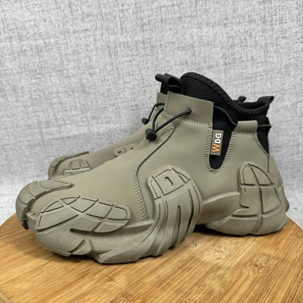 Fashion Loafers Driving Cycling Shoes Side Zip Work Sports Boots EU 45 Size 11.5